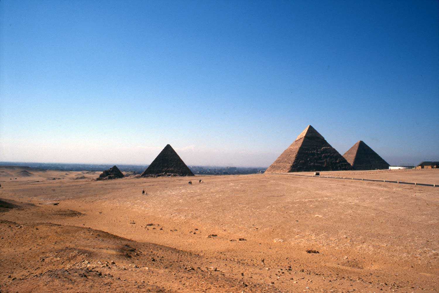 The Pyramids at Giza, Cairo, Egypt. (Photo courtesy of Dena Doroszenko)