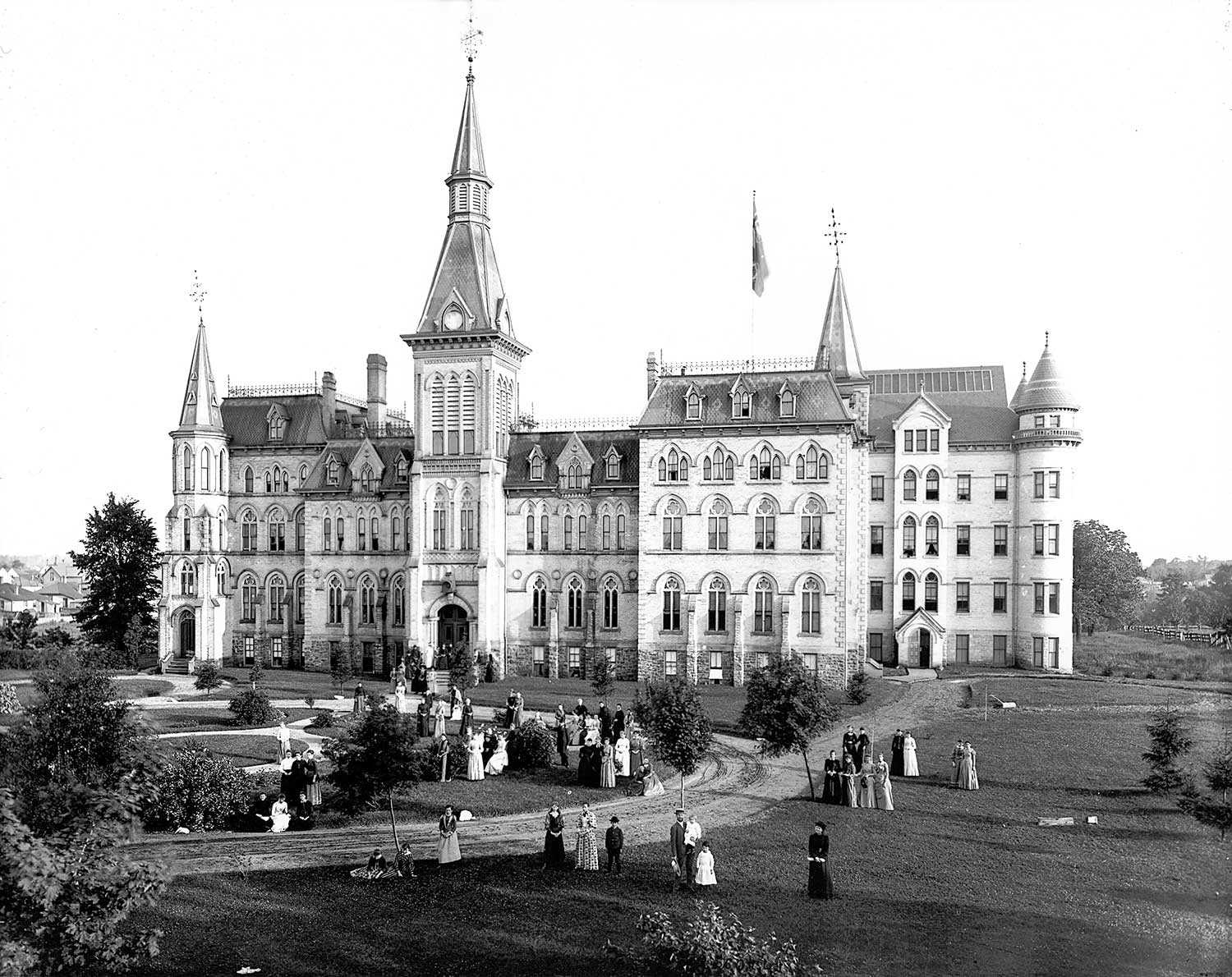 Alma College, 1891 (Photo courtesy of Elgin County Archives)