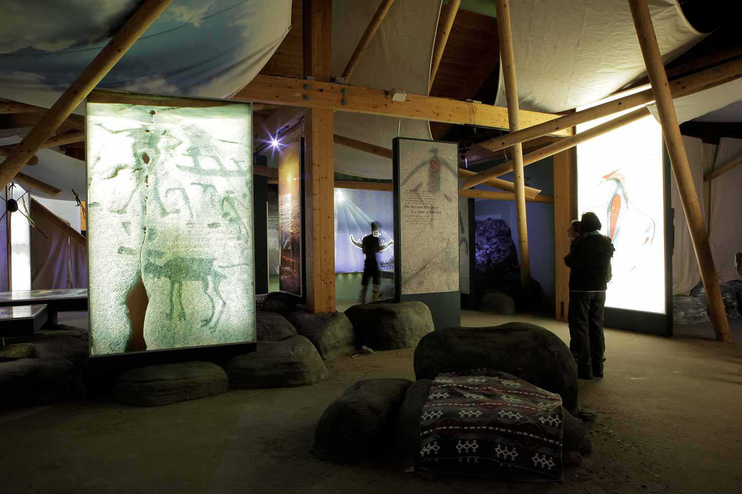 Visitor Centre at Petroglyphs Provincial Park